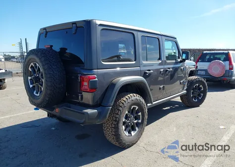 2025 Jeep Wrangler 4Xe Rubicon 4Xe from USA, damaged, VIN 1C4RJXR60SW572092
